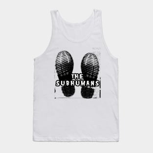 the subhumans classic boot Tank Top